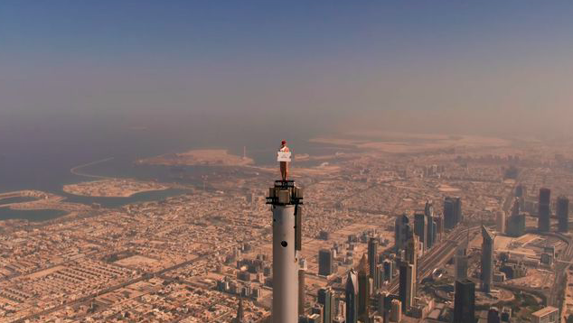 阿聯酋航空大(dà)膽廣告拍攝解密