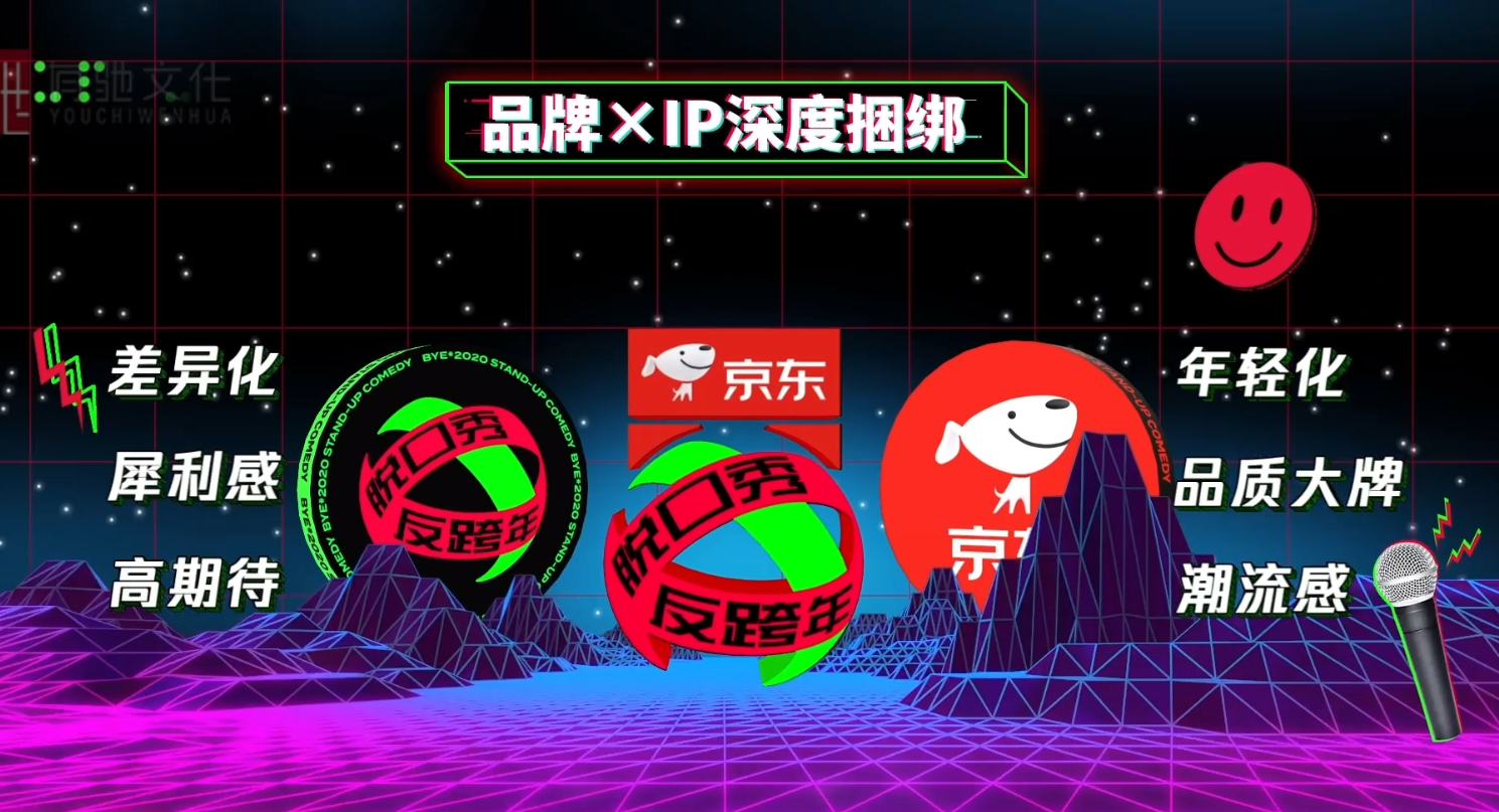 京東脫口秀反跨年營銷結案